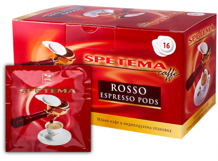 SPETEMA ROSSO Espresso Pods (16 τεμ Χ 7 γρ)