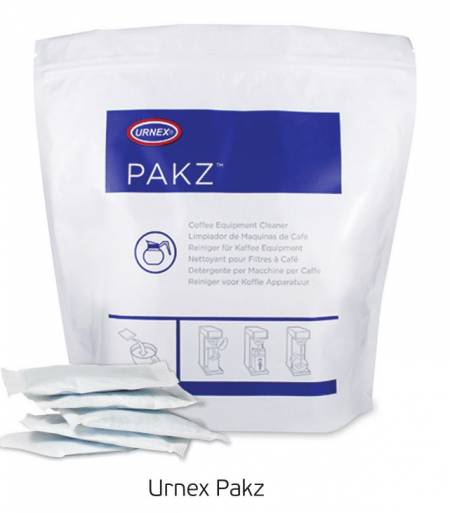 Urnex Pakz Φακελάκι Καθαρισμού Μηχανών Καφέ Φίλτρου & Δοχείου Σερβιρίσματος 20τεμ