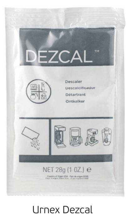 Urnex DEZCAL Καθαριστικό Αλάτων για Μηχανές Καφέ 28gr
